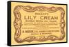 Hocken's Lily Cream-null-Framed Stretched Canvas