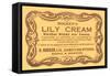 Hocken's Lily Cream-null-Framed Stretched Canvas