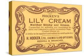 Hocken's Lily Cream-null-Stretched Canvas