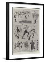 Hockey at Richmond, the Match Between England and Ireland on 11 March-Ralph Cleaver-Framed Giclee Print