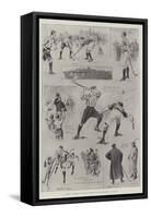 Hockey at Richmond, the Match Between England and Ireland on 11 March-Ralph Cleaver-Framed Stretched Canvas