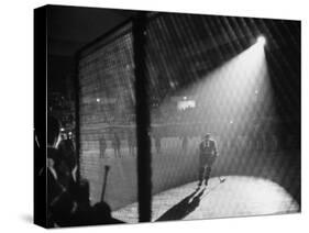 Hockey Game Being Held in the Spokane Colliseum-J^ R^ Eyerman-Stretched Canvas