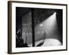 Hockey Game Being Held in the Spokane Colliseum-J^ R^ Eyerman-Framed Photographic Print