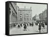 Hockey Game, Myrdle Street Girls School, Stepney, London, 1908-null-Framed Stretched Canvas