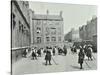 Hockey Game, Myrdle Street Girls School, Stepney, London, 1908-null-Stretched Canvas