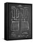 Hockey Glove Patent-null-Framed Stretched Canvas