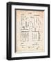 Hockey Glove Patent-Cole Borders-Framed Art Print