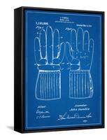 Hockey Glove Patent-null-Framed Stretched Canvas