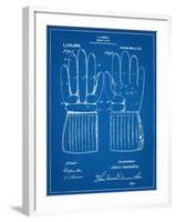 Hockey Glove Patent-null-Framed Art Print