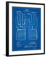 Hockey Glove Patent-null-Framed Art Print