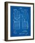 Hockey Glove Patent-null-Framed Art Print