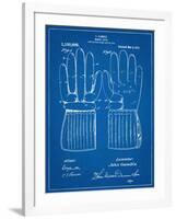 Hockey Glove Patent-null-Framed Art Print