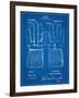 Hockey Glove Patent-null-Framed Art Print