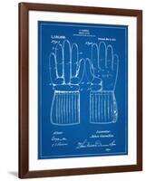 Hockey Glove Patent-null-Framed Art Print