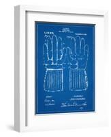 Hockey Glove Patent-null-Framed Art Print