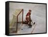 Hockey Goalie-null-Framed Stretched Canvas