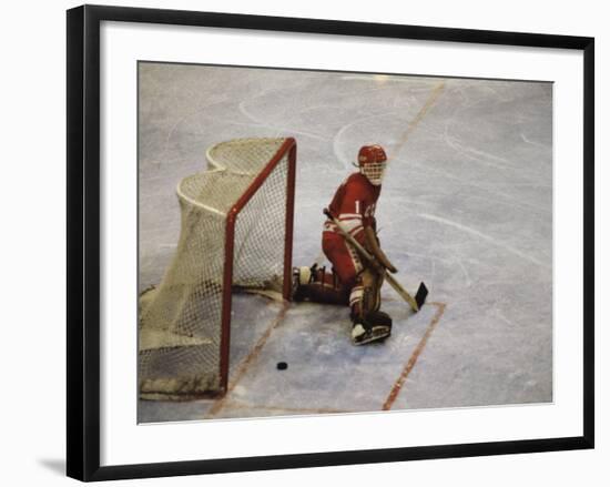 Hockey Goalie-null-Framed Photographic Print