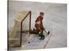 Hockey Goalie-null-Stretched Canvas