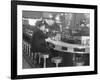 Hockey Great Jean Beliveau at a Diner in Montreal-Yale Joel-Framed Premium Photographic Print