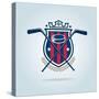 Hockey Logo,Sport Identity,Team,Tournament.-vextor studio-Stretched Canvas