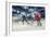 Hockey Match at Rink . Mixed Media-Sergey Nivens-Framed Photographic Print