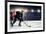 Hockey Match at Rink  . Mixed Media-Sergey Nivens-Framed Photographic Print