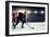 Hockey Match at Rink  . Mixed Media-Sergey Nivens-Framed Photographic Print