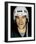 Hockey Player in Helmet-null-Framed Photographic Print