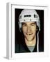 Hockey Player in Helmet-null-Framed Photographic Print