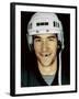 Hockey Player in Helmet-null-Framed Photographic Print