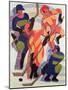 Hockey Players, 1934-Ernst Ludwig Kirchner-Mounted Giclee Print