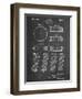 Hockey Puck Patent-null-Framed Art Print