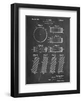 Hockey Puck Patent-null-Framed Art Print