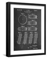 Hockey Puck Patent-null-Framed Art Print