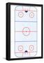 Hockey Rink Layout Sports Poster