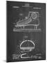 Hockey Shoe Patent-null-Mounted Premium Giclee Print