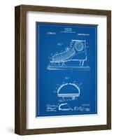 Hockey Shoe Patent-null-Framed Art Print