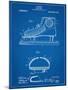 Hockey Shoe Patent-null-Mounted Art Print