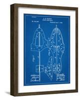 Hockey Skate Patent-null-Framed Art Print