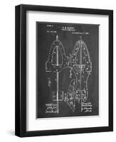 Hockey Skate Patent-null-Framed Art Print