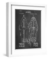 Hockey Skate Patent-null-Framed Art Print