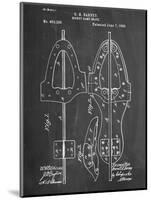 Hockey Skate Patent-null-Mounted Art Print