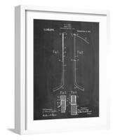 Hockey Stick Patent-null-Framed Art Print