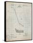 Hockey Stick Patent-Cole Borders-Framed Stretched Canvas
