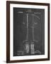 Hockey Stick Patent-null-Framed Art Print