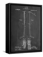 Hockey Stick Patent-null-Framed Stretched Canvas