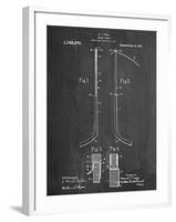 Hockey Stick Patent-null-Framed Art Print