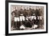 Hockey Team Posing Together-null-Framed Photographic Print