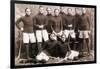 Hockey Team Posing Together-null-Framed Photographic Print