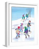 Hockey Time - Humpty Dumpty-Kathryn Mitter-Framed Giclee Print